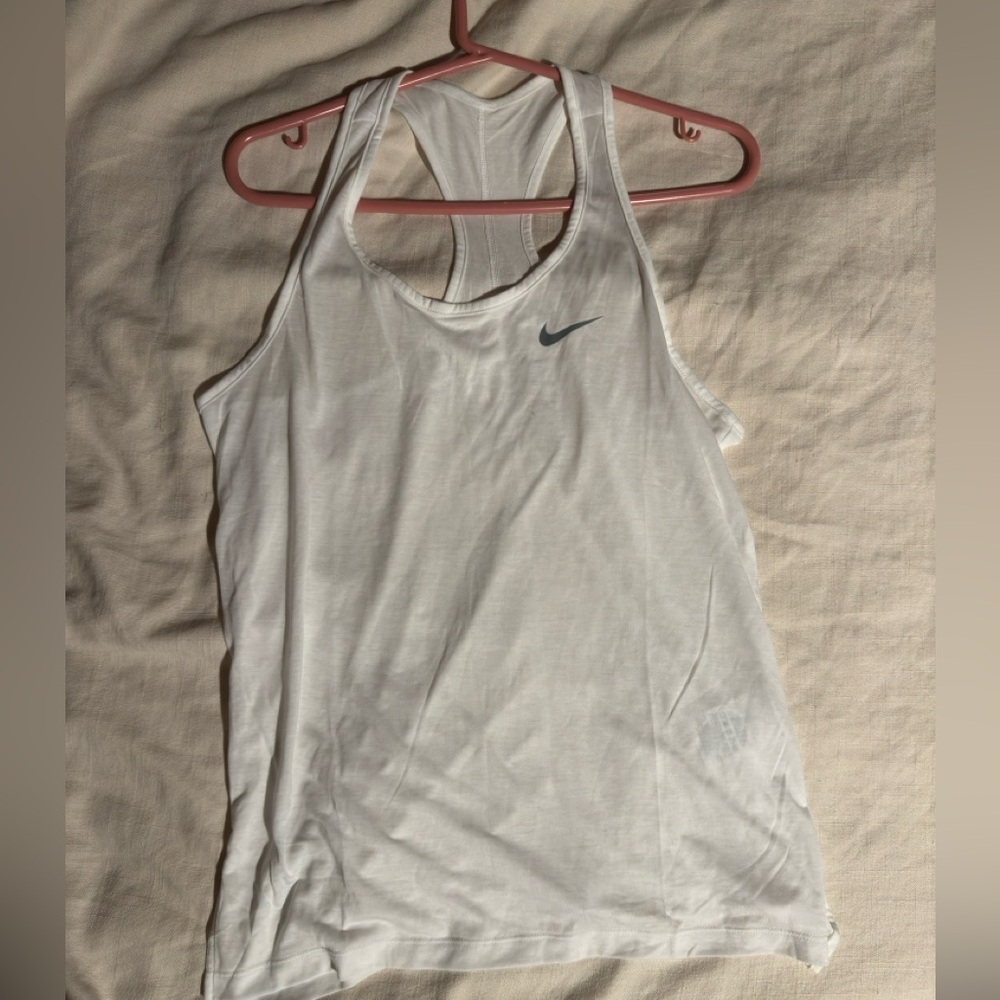 Nike white tank top